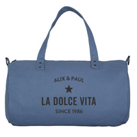 Azul vaquero / Gris elefante