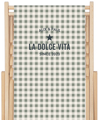 Ecru & Khaki / Fusain