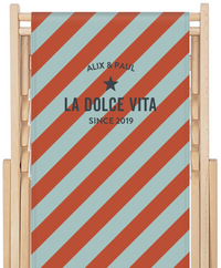 Tangerine & Horizon / Fusain