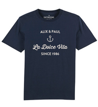 Bleu Marine / Beige