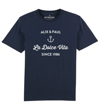 Bleu Marine / Blanc