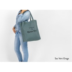Sac personnalisable Tote Bag Trendy Vert Orage