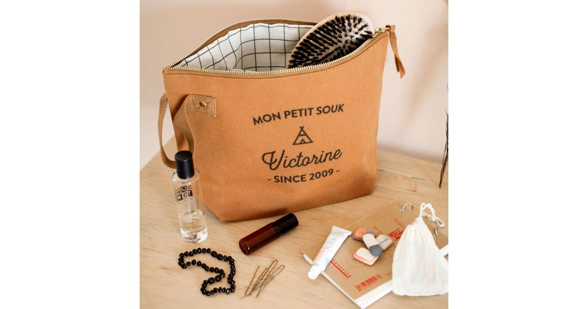 Trousse de toilette personnalisable