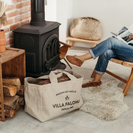 Sac à bûches personnalisé Trendy