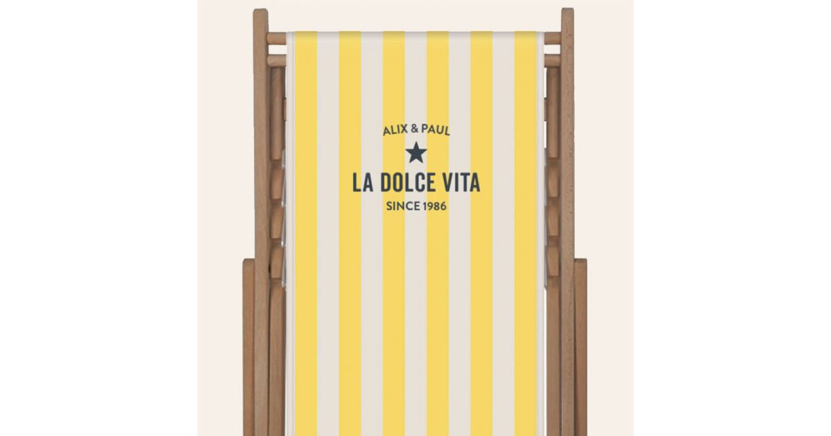 Transat personnalisable Capri