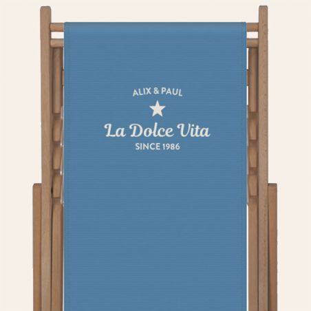 Tumbona personalizable Trendy