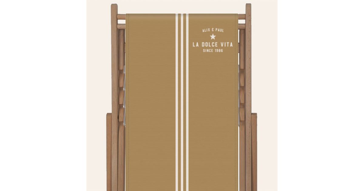 Tumbona personalizable Riviera