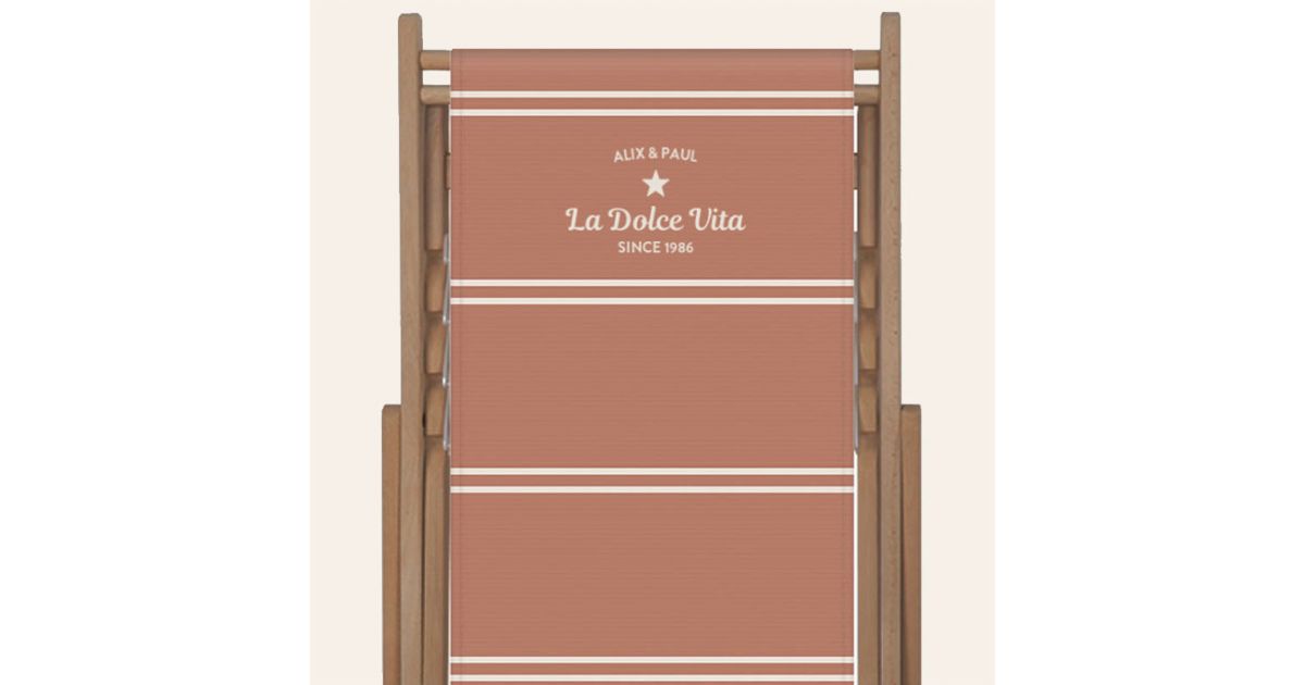 Tumbona personalizable Sevilla