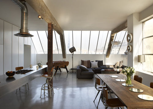 Mix de style – Loft à Londres