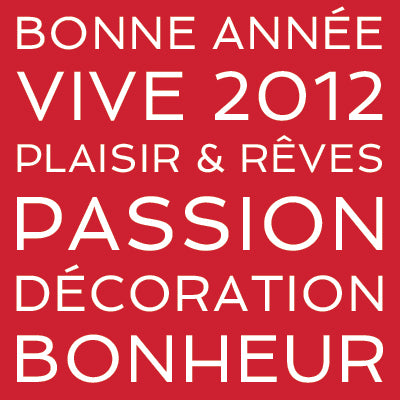Bonne Année 2012!