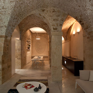 Un bâtiment historique rénové "contemporain"