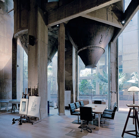 Splendide rénovation d'une usine de ciment