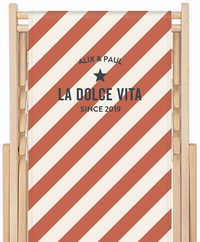 Ecru & Tangerine / Fusain