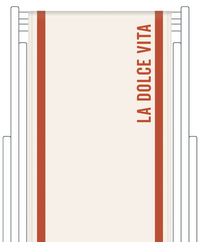 Ecru / Tangerine