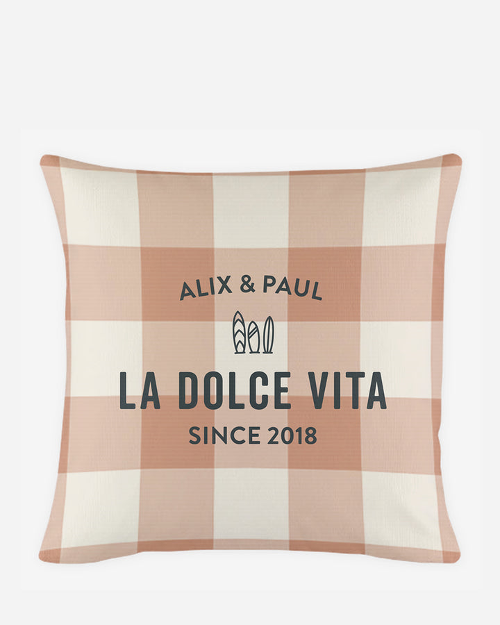 Coussin personnalisé Toscane