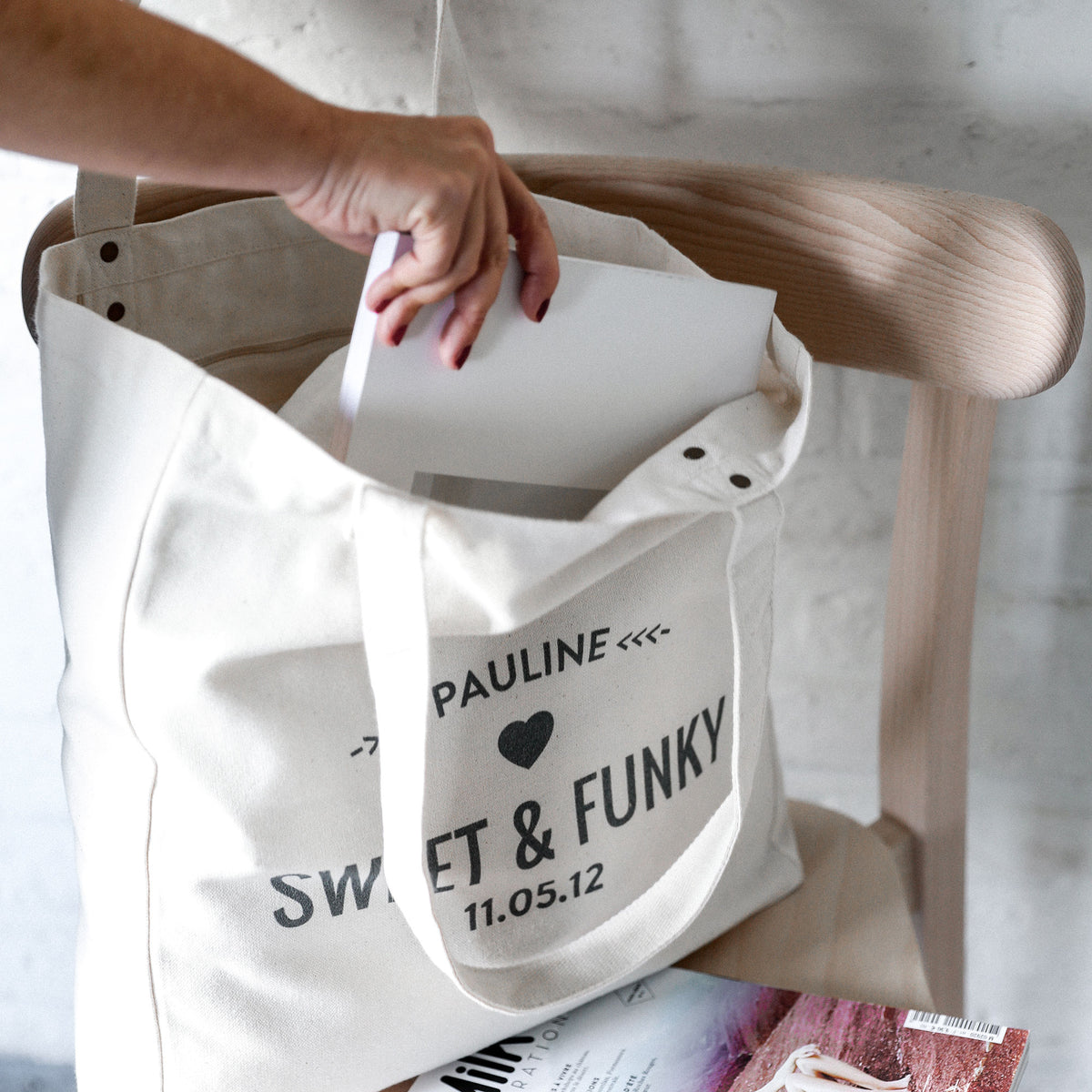 Sac Tote Bag Personnalisable Trendy