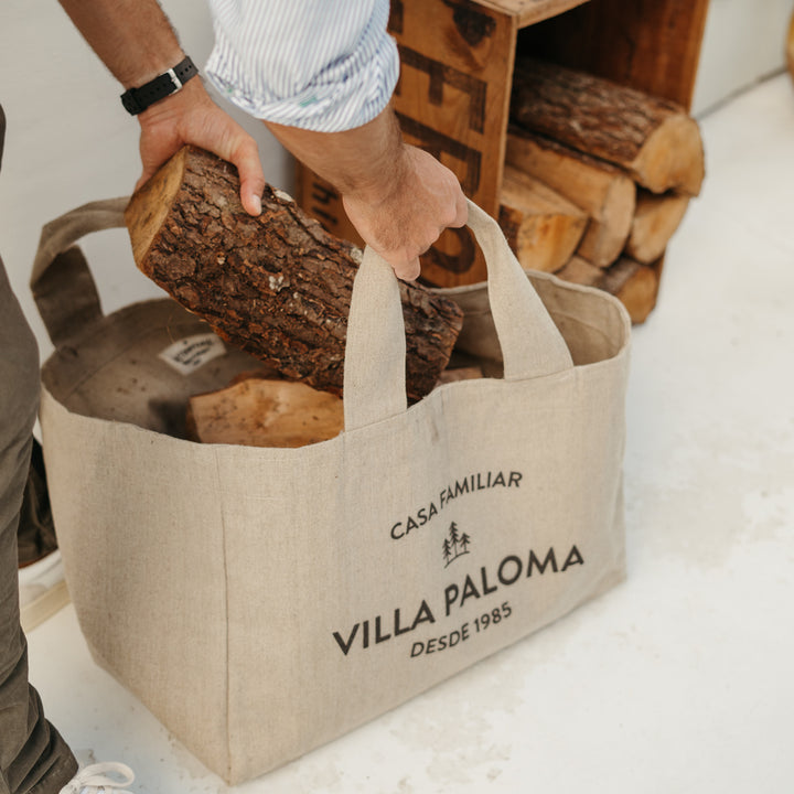 Sac à bûches personnalisé Trendy