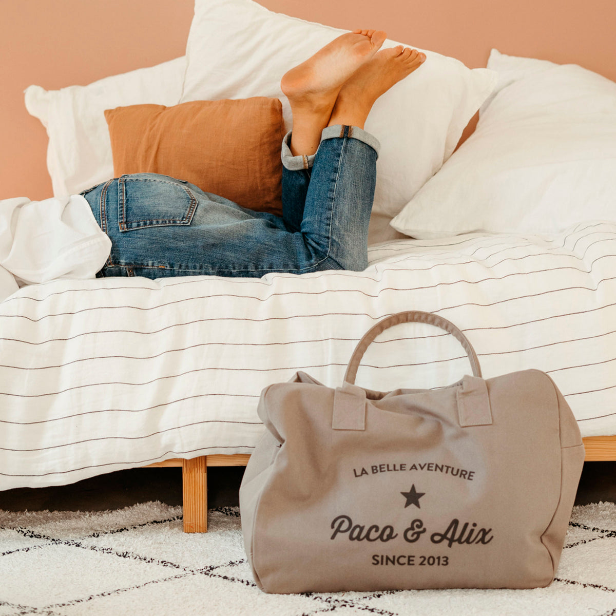 Bolso de fin de semana personalizable Trendy