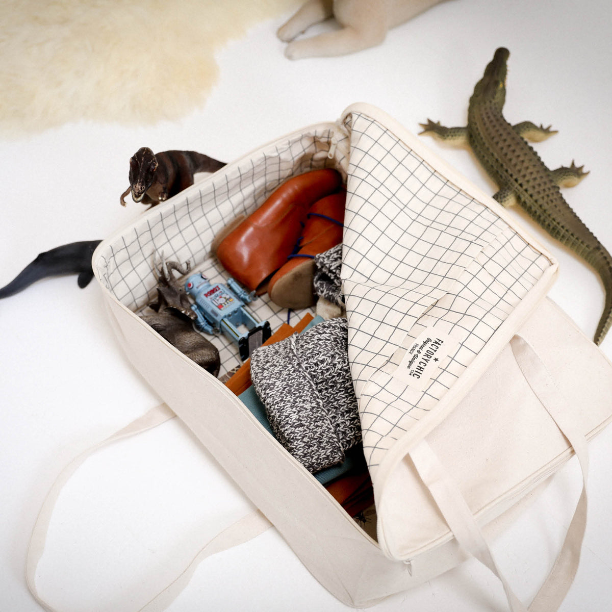 Maleta blanda personalizable y moderna