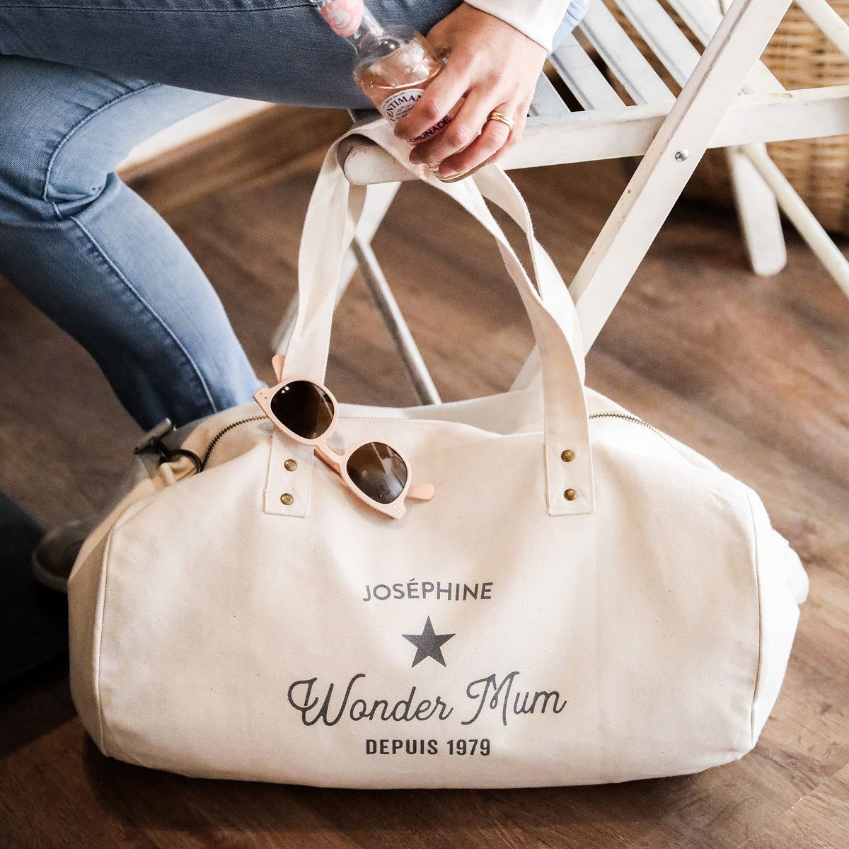 Bolso tipo polo personalizable y moderno