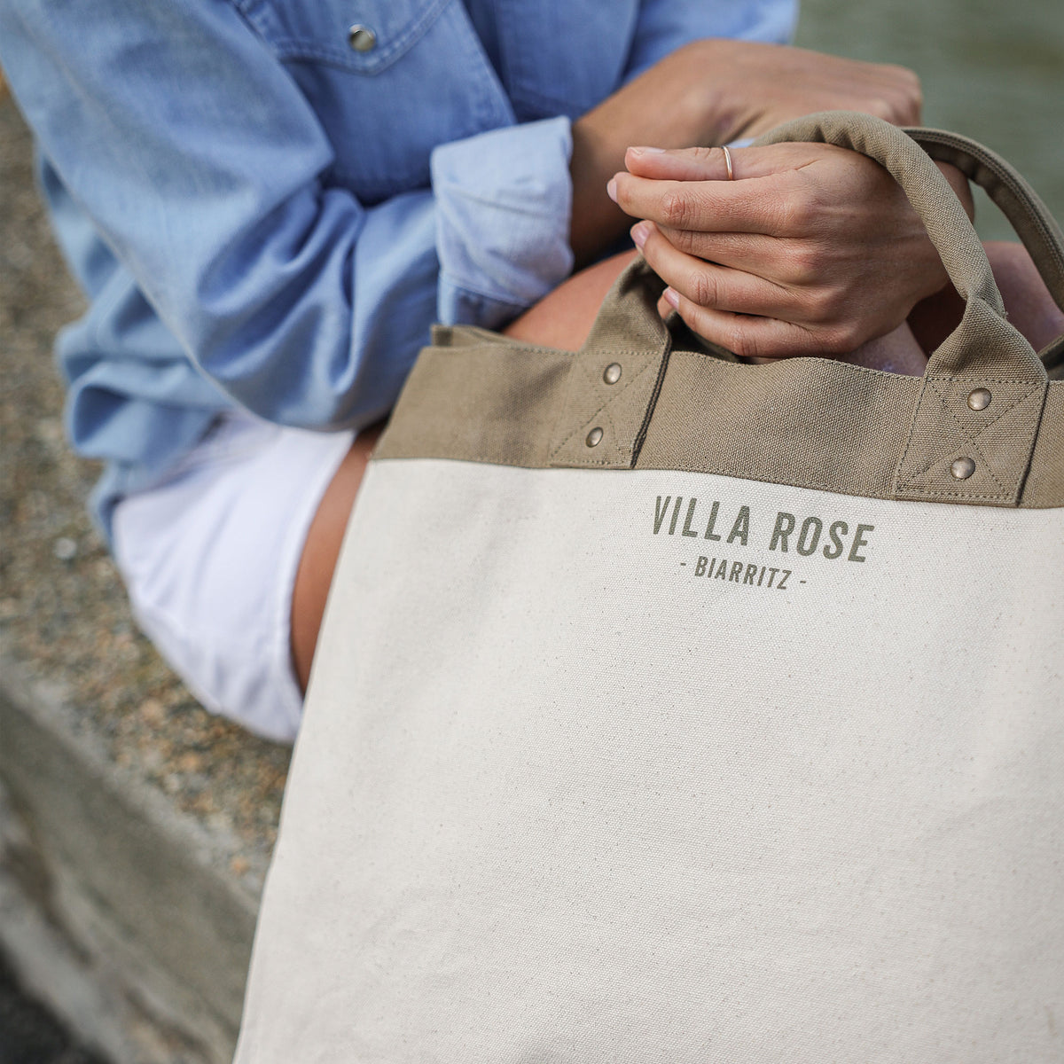 Sac Cabas personnalisé Allure Initiales