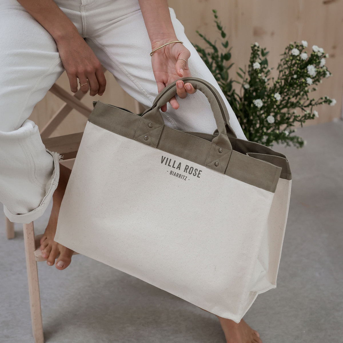 Sac Cabas personnalisé Allure Initiales