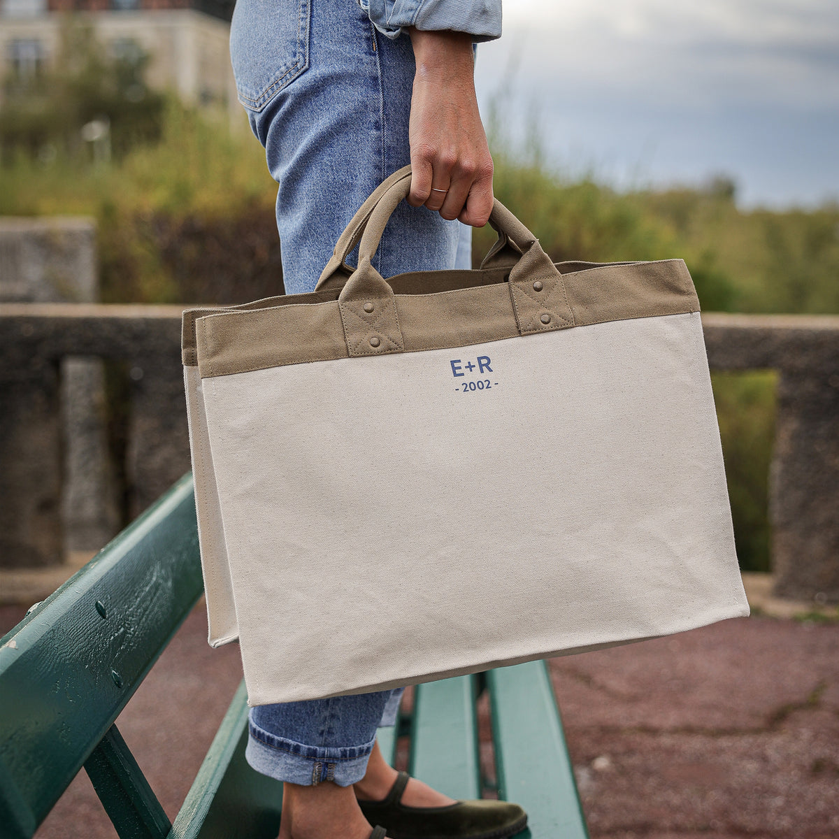 Sac Cabas personnalisé Allure Initiales