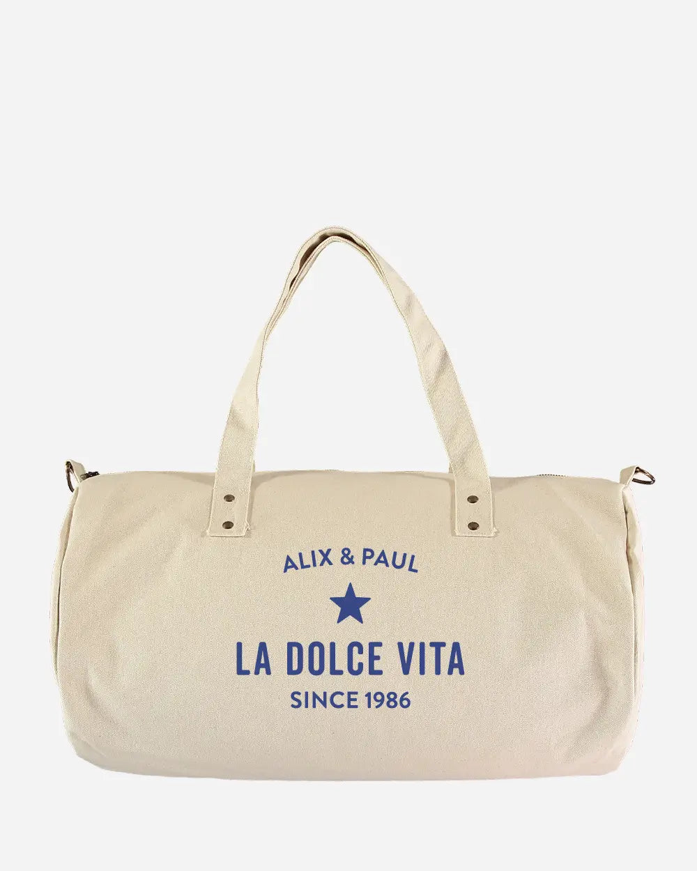 Bolso tipo «polochon» personalizable y a la última