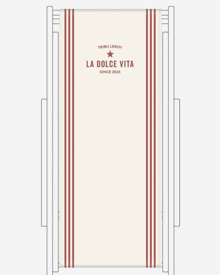 Toile de transat personnalisée Bastide