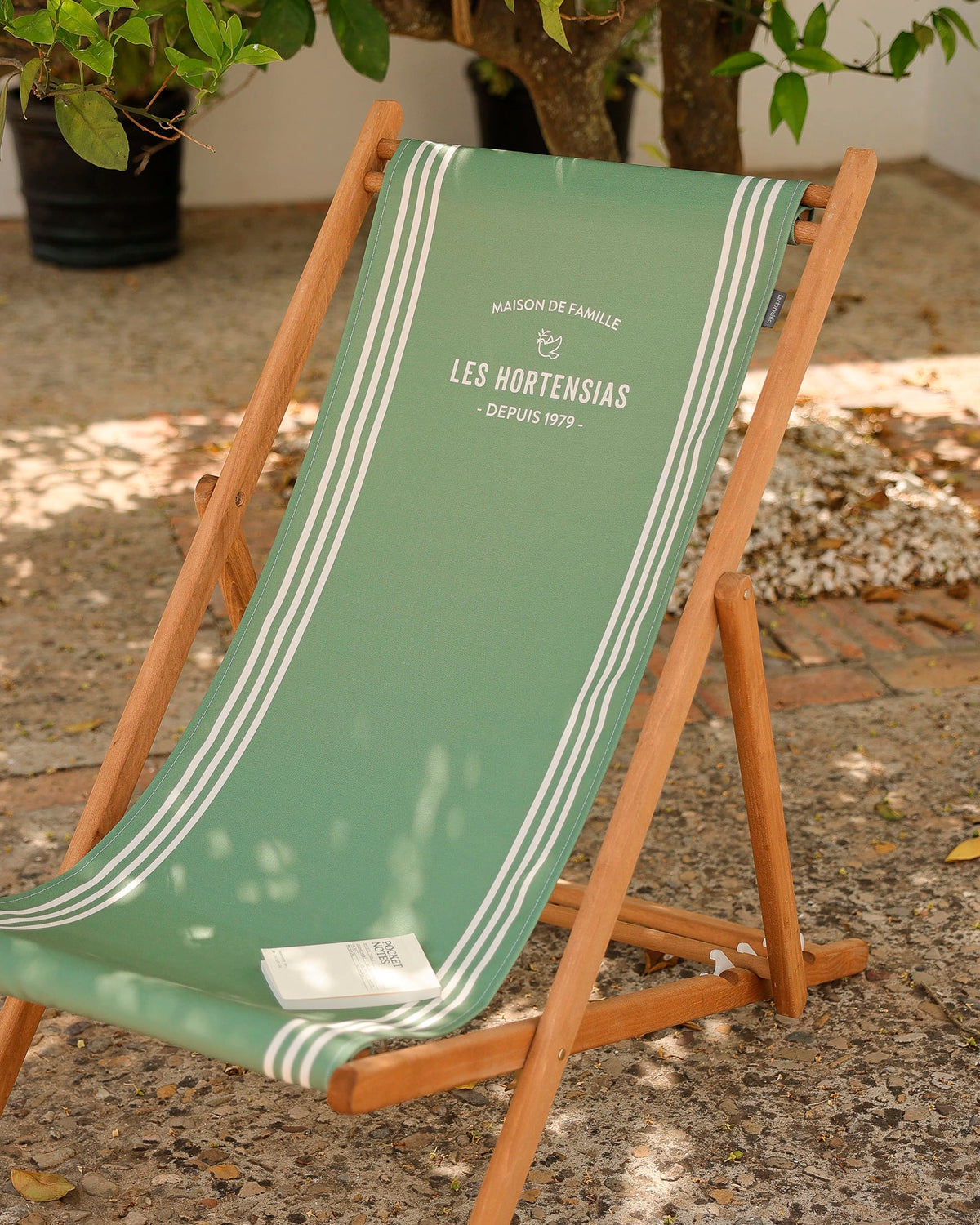 Toile de transat personnalisée Bastide