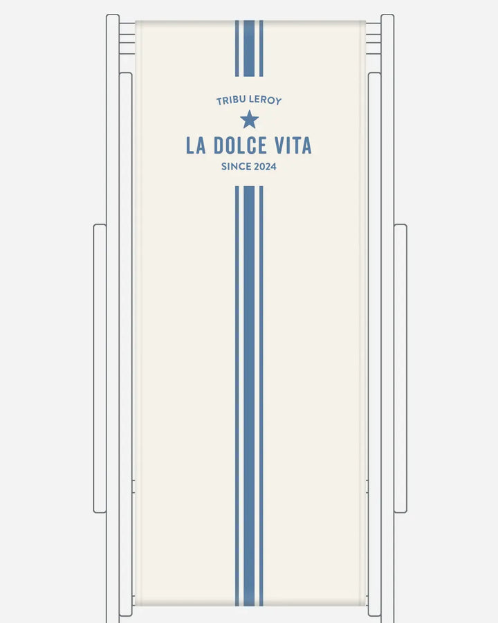 Toile de transat personnalisée Biarritz