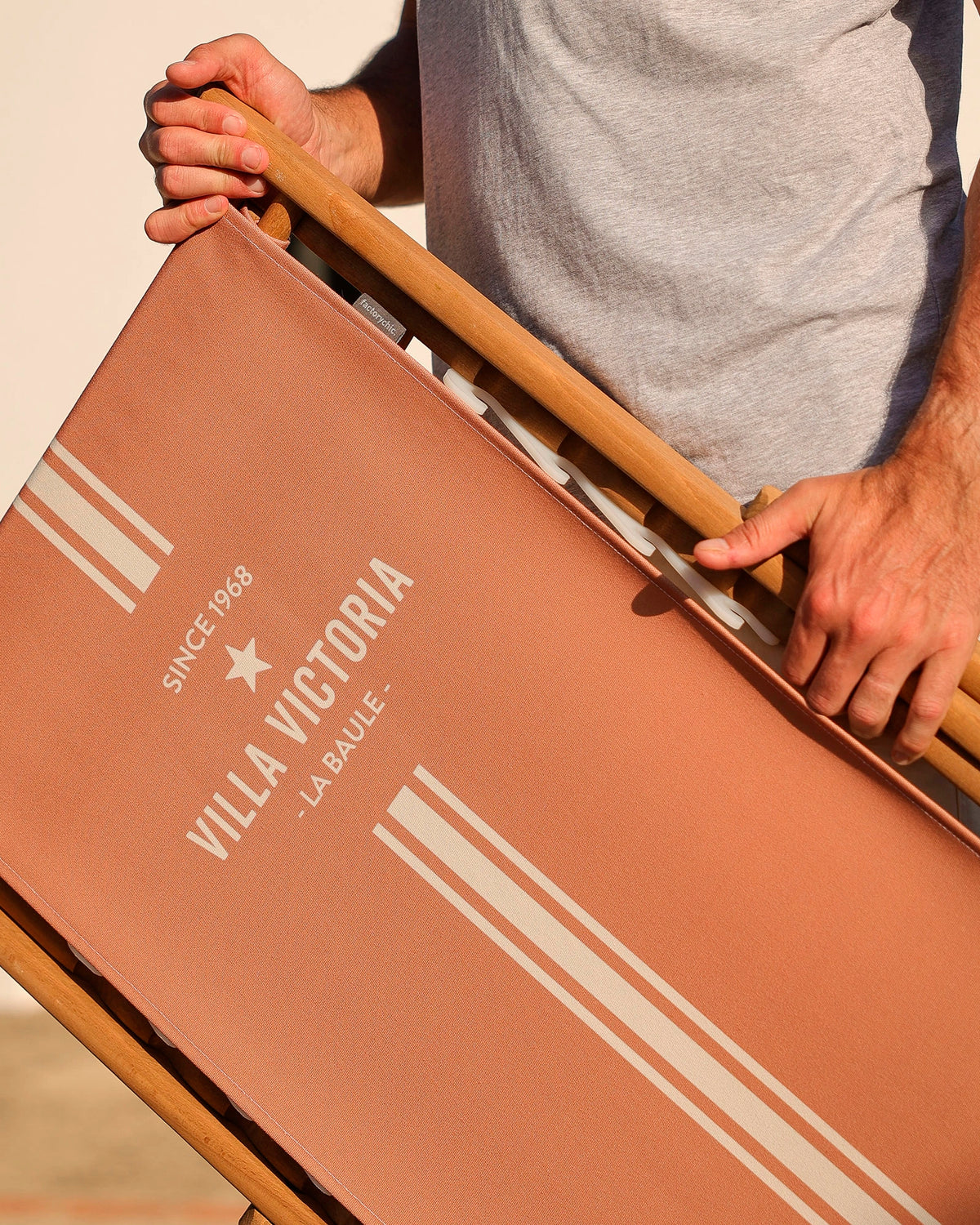 Toile de transat personnalisée Biarritz