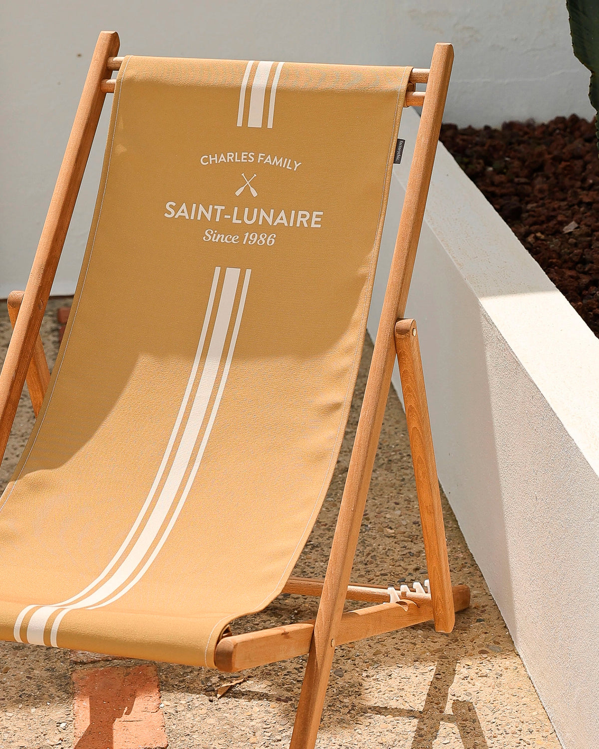 Toile de transat personnalisée Biarritz