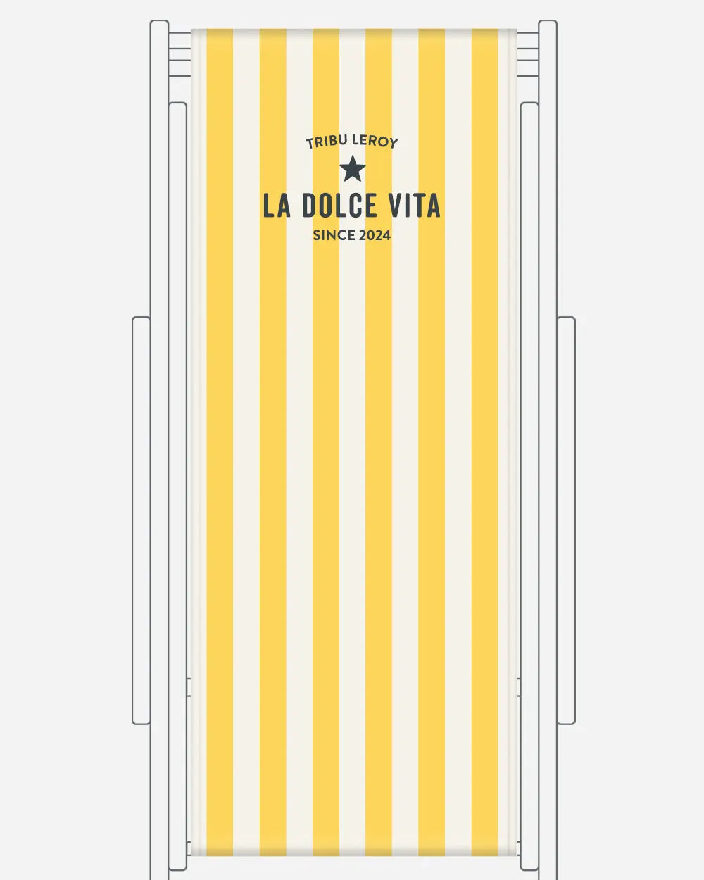 Toile de transat personnalisée Capri