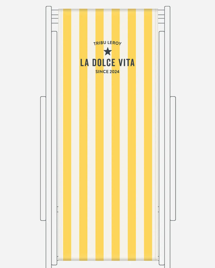 Toile de transat personnalisée Capri