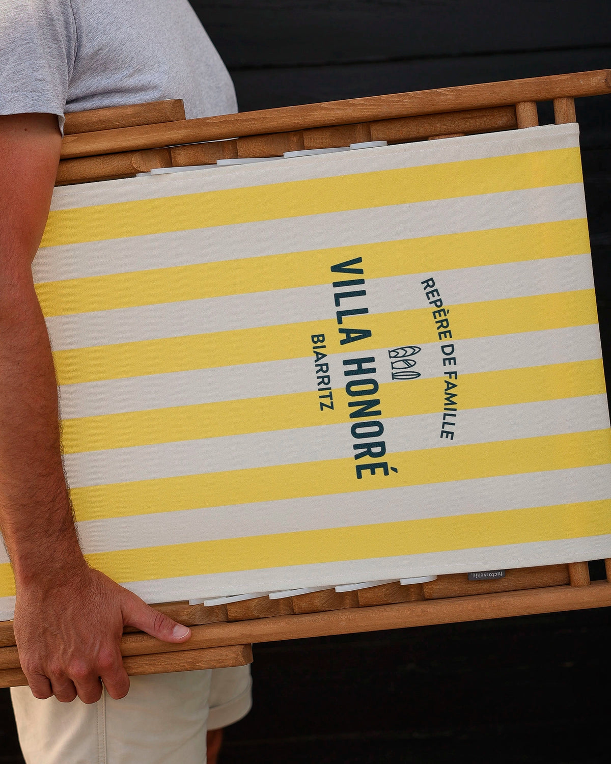 Toile de transat personnalisée Capri