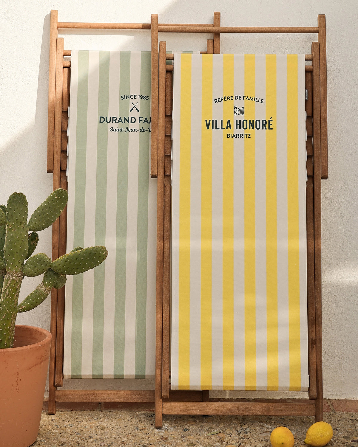 Toile de transat personnalisée Capri