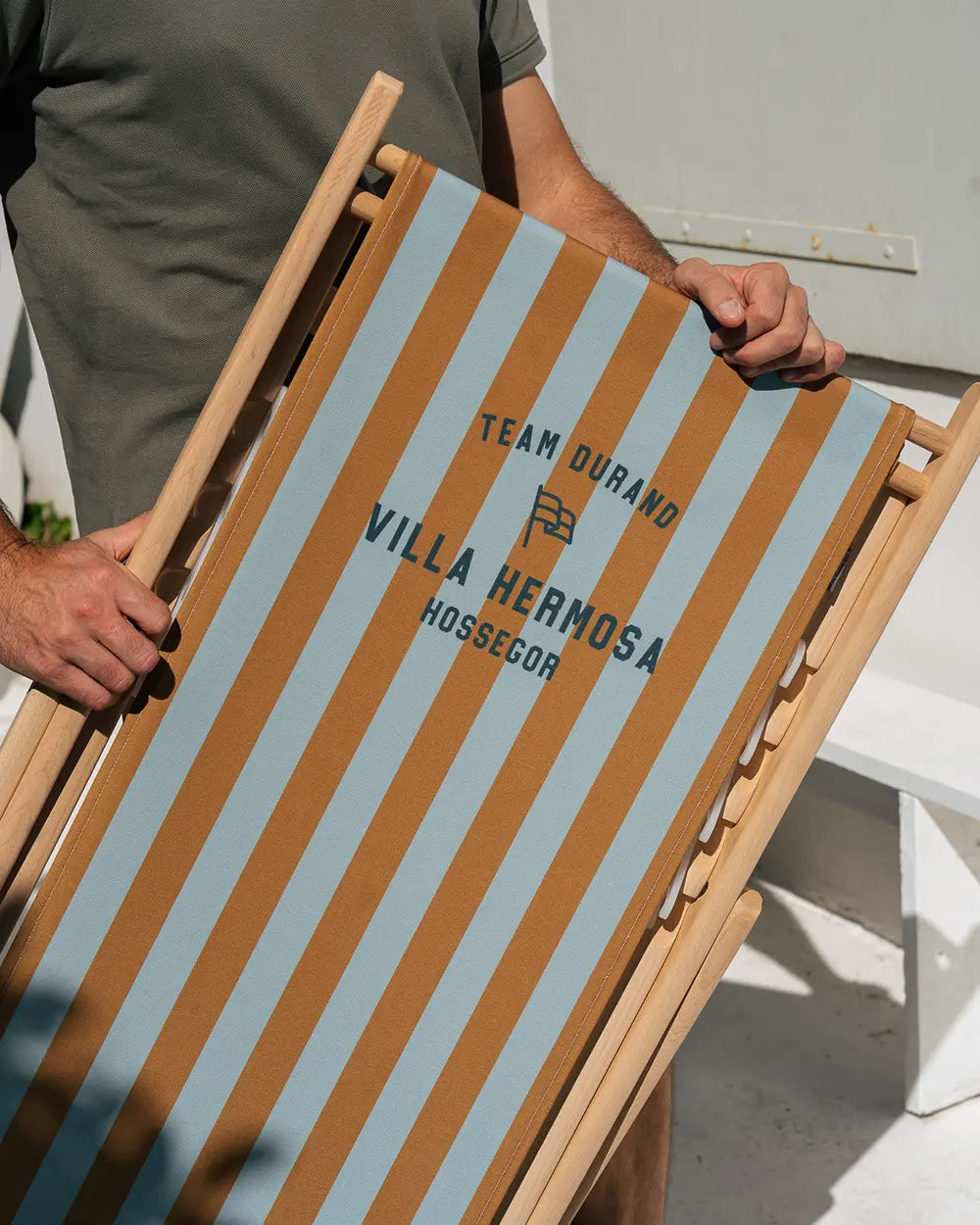 Toile de transat personnalisée Capri
