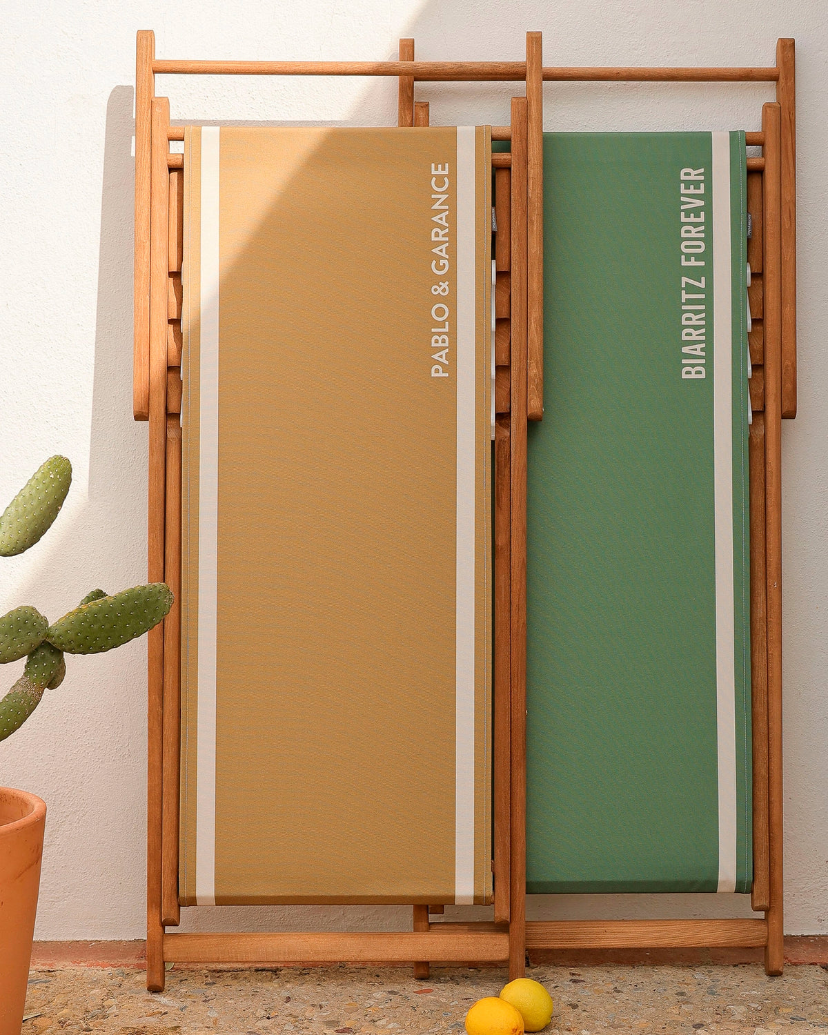 Toile de transat personnalisée Club