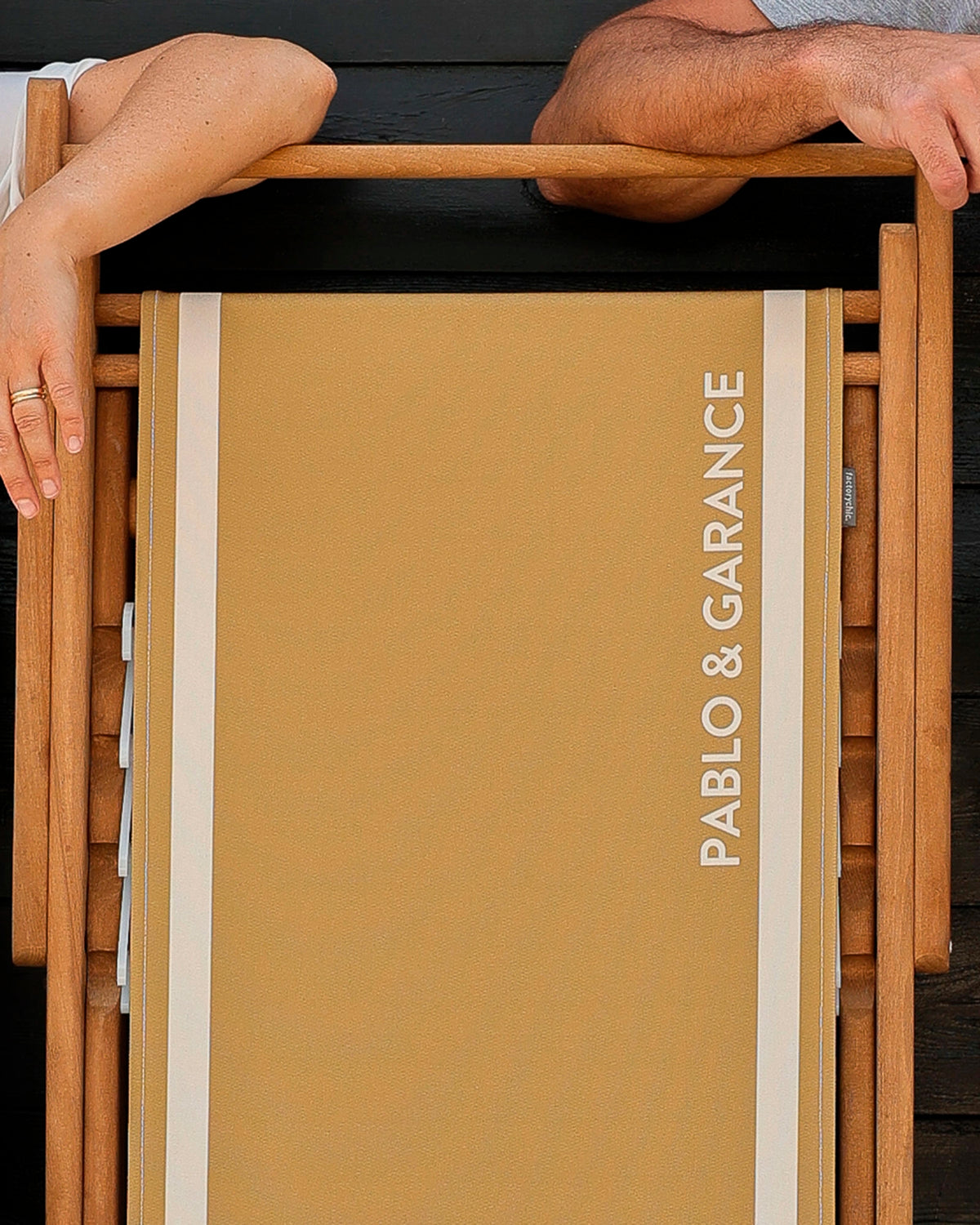 Toile de transat personnalisée Club