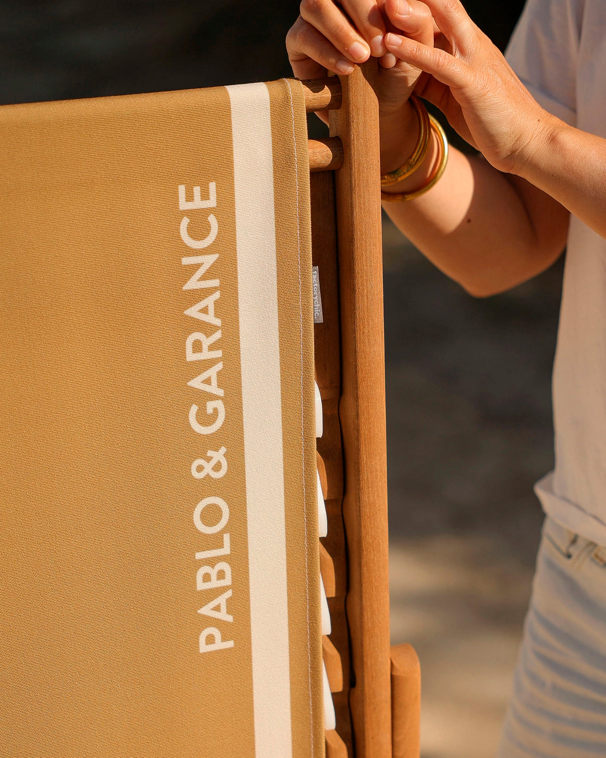 Toile de transat personnalisée Club