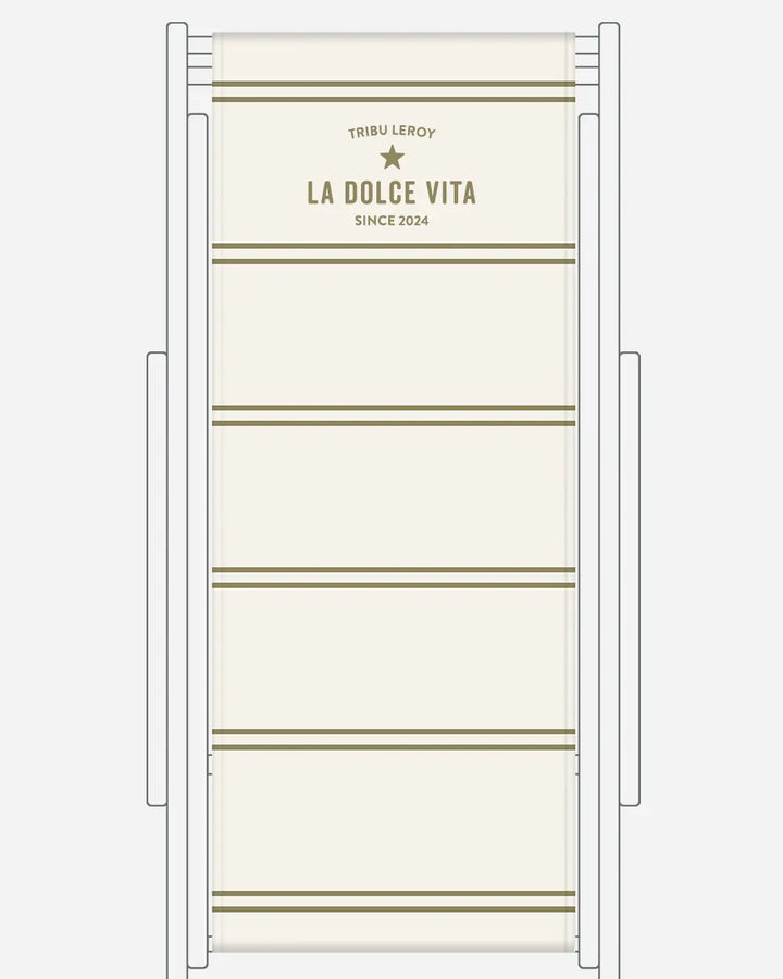 Toile de transat personnalisée Riviera