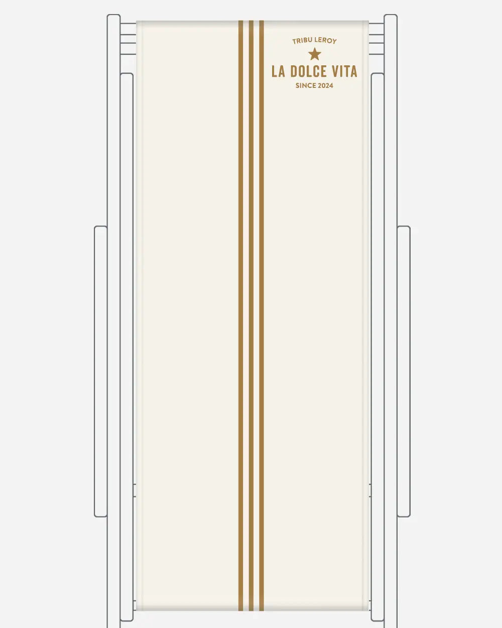 Toile de transat personnalisée Riviera