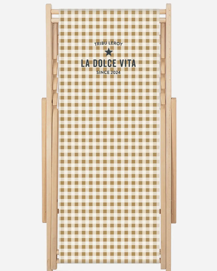 Transat personnalisé Vichy