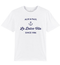 Blanc / Bleu Marine